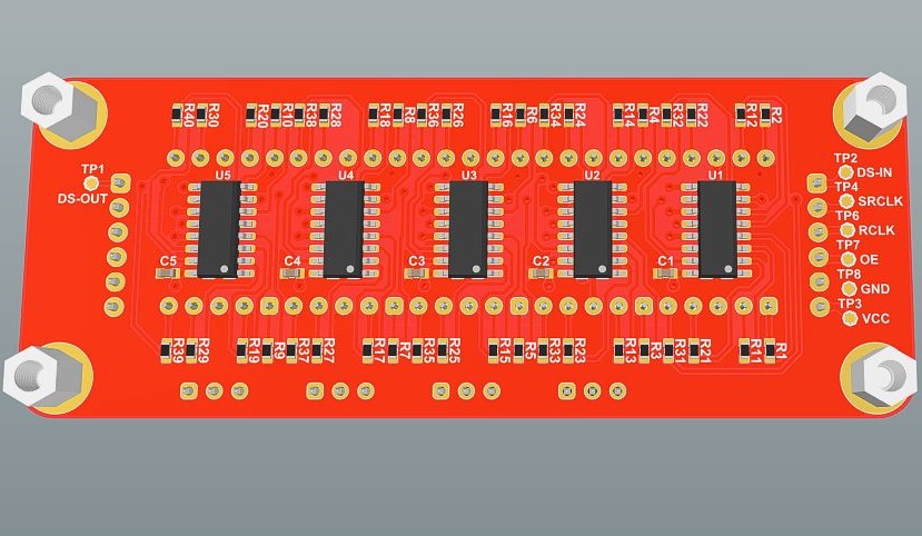elecfarmgroup's tweet image. 7-Segment LEDs Module Using Shift Register CD74HC595
Product includes professional library, confirmed schematic design. Our design has also a full output job and active Bill of Materials.   
You can buy the design in Altium Designer files from elecfern.com/product/7-segm…
#7segmentLED