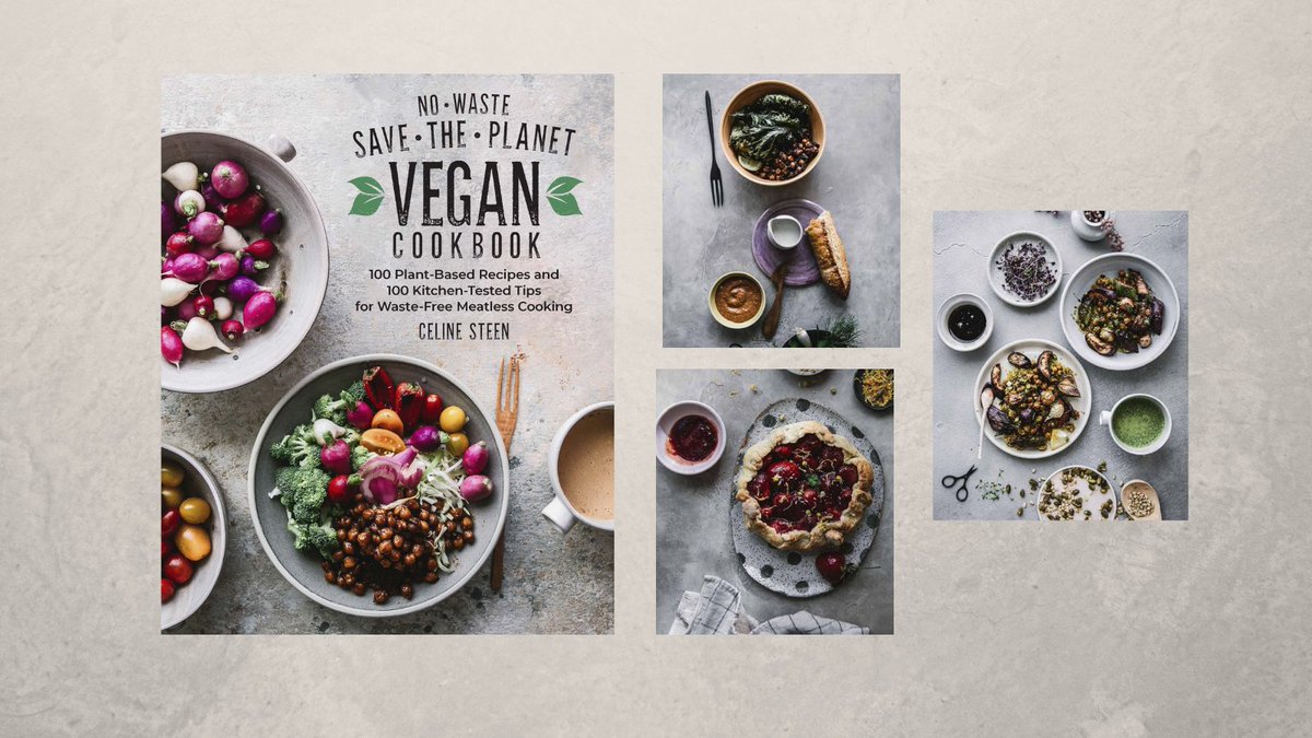 Now Available! The No-Waste Save-the-Planet Vegan Cookbook delivers 100 delicious and waste-free recipes and more than 100 specific action steps anyone can take at home.

ow.ly/cpSR50FOdFb

#nowaste #savetheplanet #vegan #plantbased