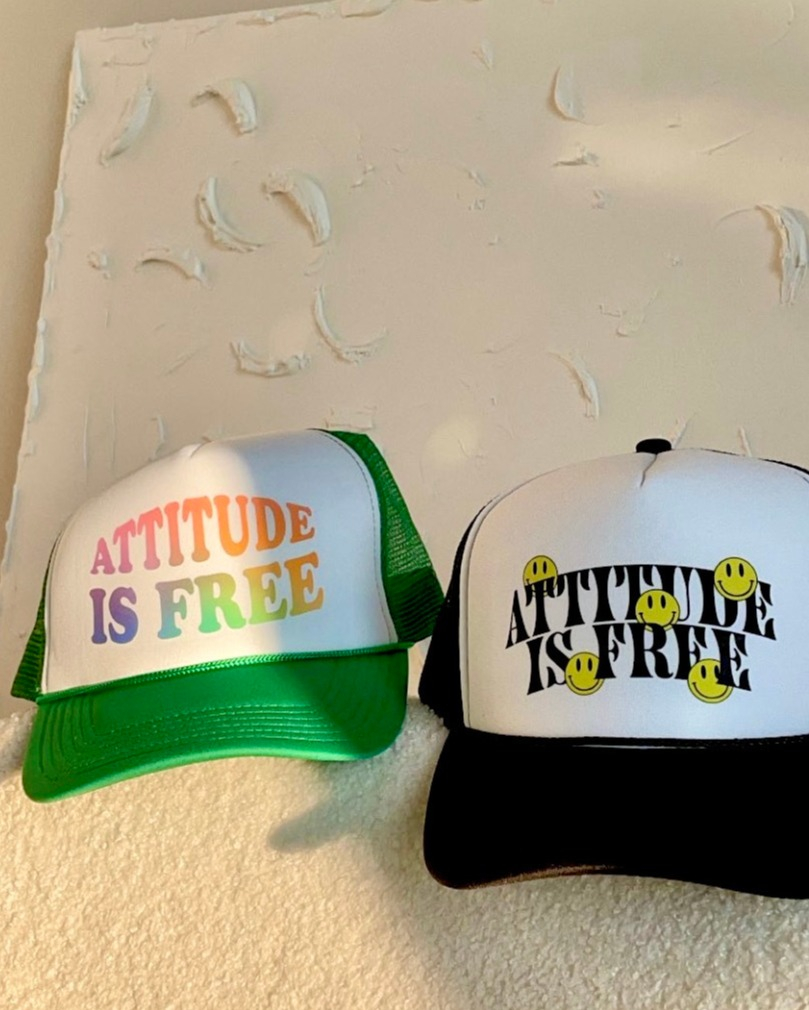 Now, this is what we call a flat lay 😍

Have you guys gotten your hands on our trucker hats?? They are going fast, act now! Don't say we didn't warn ya