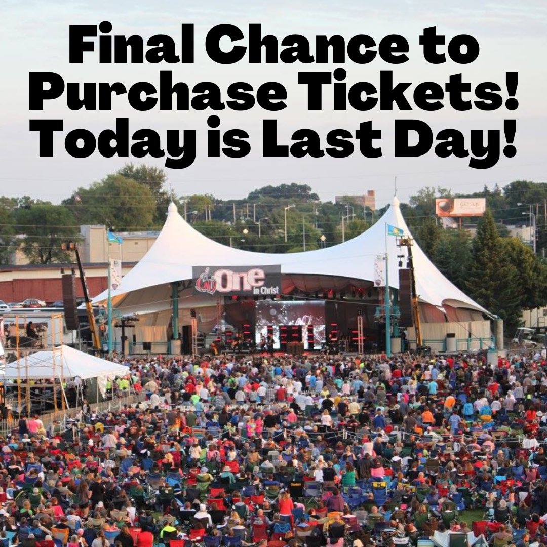 ATTENTION PLEASE!!
We are thrilled at your response to the return of the Unity Festival!! Because of this, ticket sales have reached  capacity for a fun and safe event. Online sales continue today, but there will be NO TICKETS SOLD AT THE GATE this year at Unity.