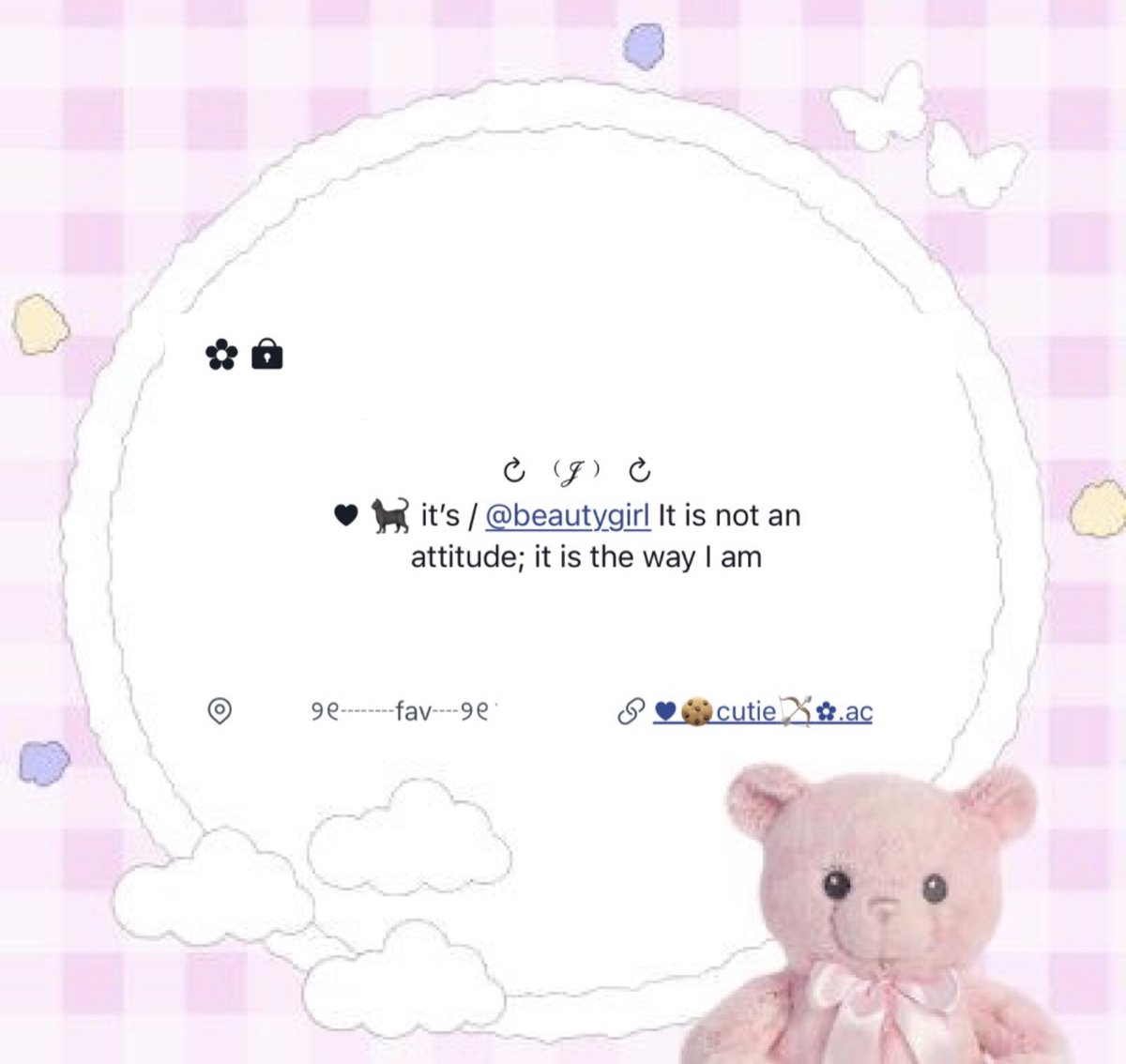 เนื่องจากวันนี้เราเปิดร้านวันแรก !-! 
เราจะมาแจกเซ็ตหน้าแอคค่ะ ทั้งไบโอ ลิ้ง โลเคชั่น สามารถรีแล้วนําไปใช้ได้เลยค่ะ  ดัดแปลงได้แค่ “อิโมจิ” อย่างเดียวนะคะ แล้วก็ไม่อนุญาตให้นำไปแจกต่อหรือใช้เชิงพาณิชย์นะคะ ♥︎ ♥︎ 
#แจกฟอร์มไบโอ