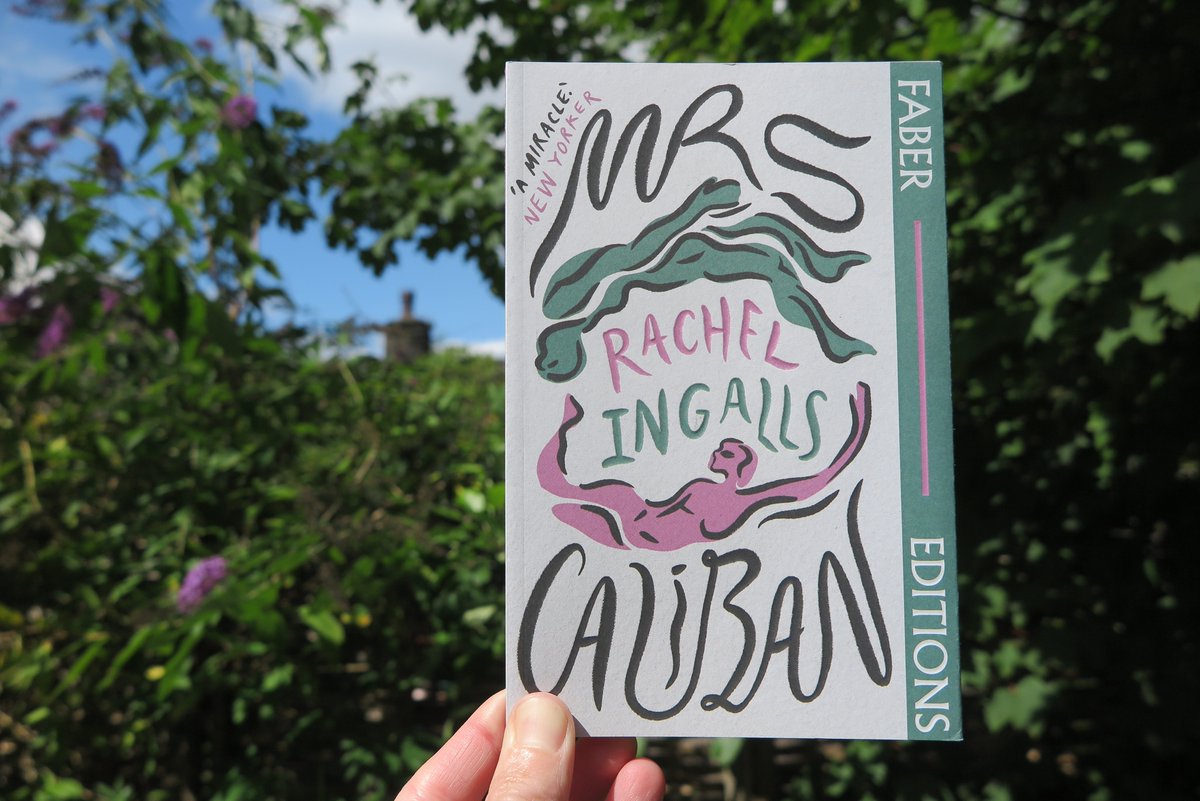 SReadBooks's tweet photo. "She ran back through the swing door and found the frogman eating up all her salad..." Domesticity, grief, love and fantastic weirdness saturate Rachel Ingalls' #MrsCaliban. Newly reissued by @FaberBooks! https://t.co/Ea4CF5WWcC https://t.co/4w81AA5OSw