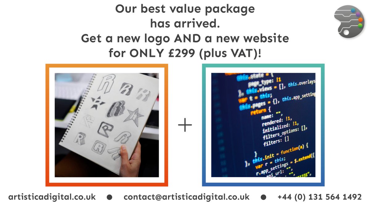With this comprehensive package, you'll receive a custom logo as well as a premium bespoke website for only £299 + VAT. Get in touch with us to give your business a boost!
🔗 artisticadigital.co.uk/touchdown/webs…
#ArtisticaDigital #webdesign #logodesign #websites #branding #webtech #business