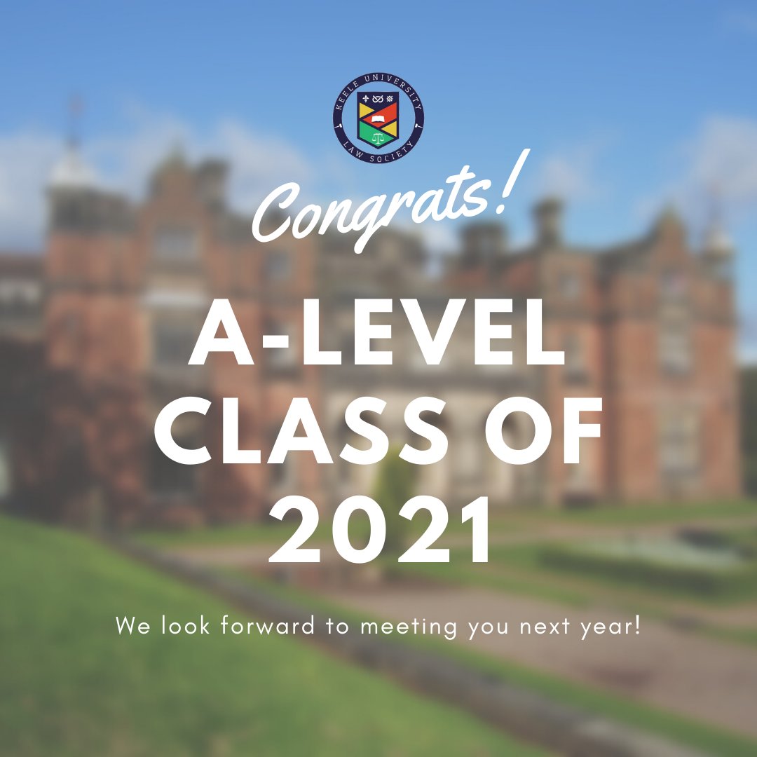 keelelawsoc's tweet image. Congratulations to all of those receiving results today!
