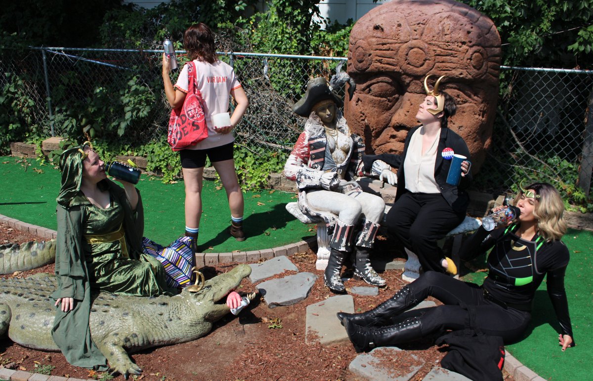 vladtheimpala15's tweet photo. #Item106 St. Augustine Alligator Farm recently charmed the world w/a photo of Alligator Loki. The Farm has a list of small changes that any1 can make 2 help out the environment. Disguise yourself as a Loki #variant while undertaking 1 of these small changes. #GISH2021 @cenkuygur https://t.co/a6DAYs0rlM