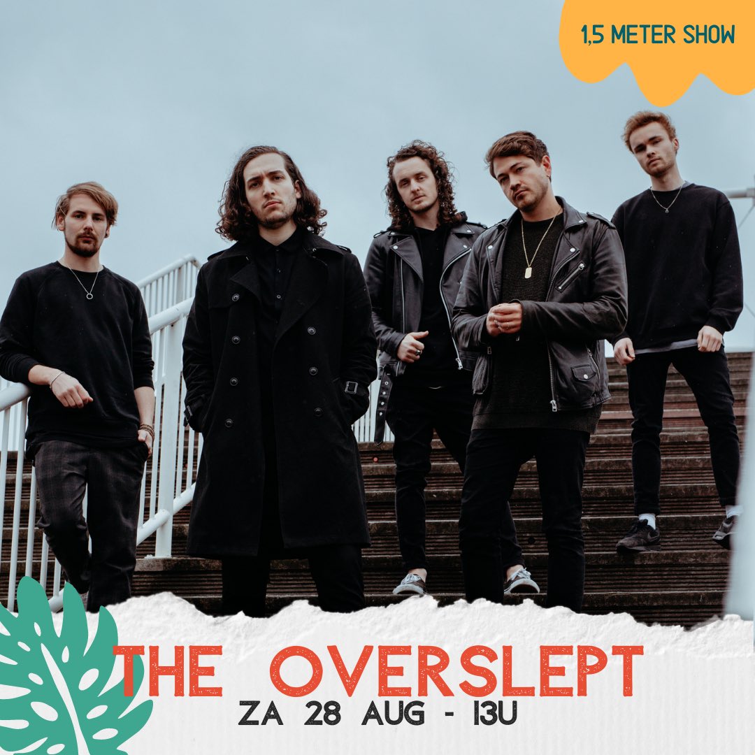 YES! ALMERE! On August 28 we’ll be playing ‘Ally Amfi’ at amphitheater Castellum! 🤩

This is going to be our FIRST full-band show in front of a crowd in over a year, so come celebrate with us!! 🥳 

Head over to TheOverslept.com for tickets. 
LET’S DO THIS! 🙌