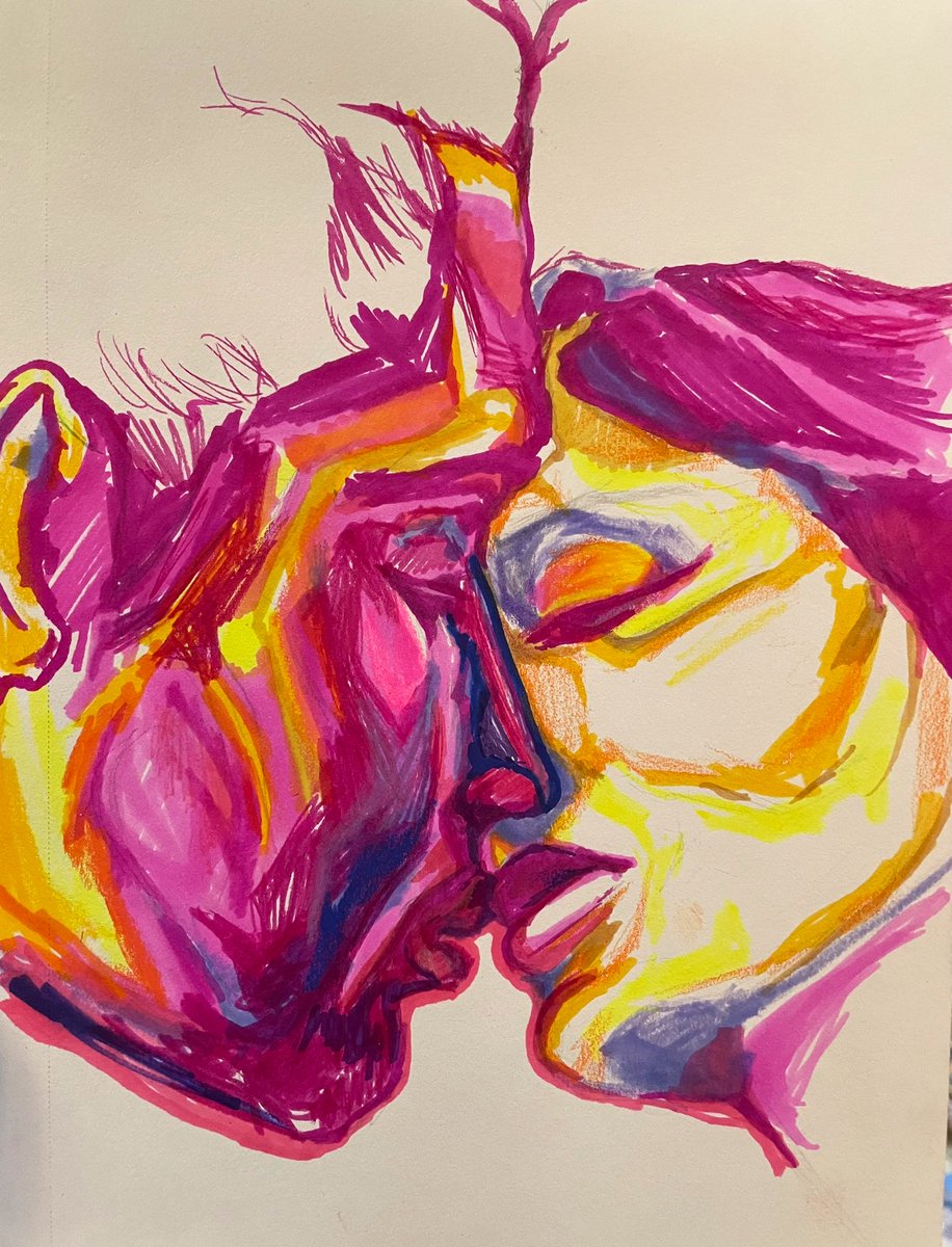 kellyahernart's tweet image. Do we like the original, the colorized, or the edit. #processoverperfection