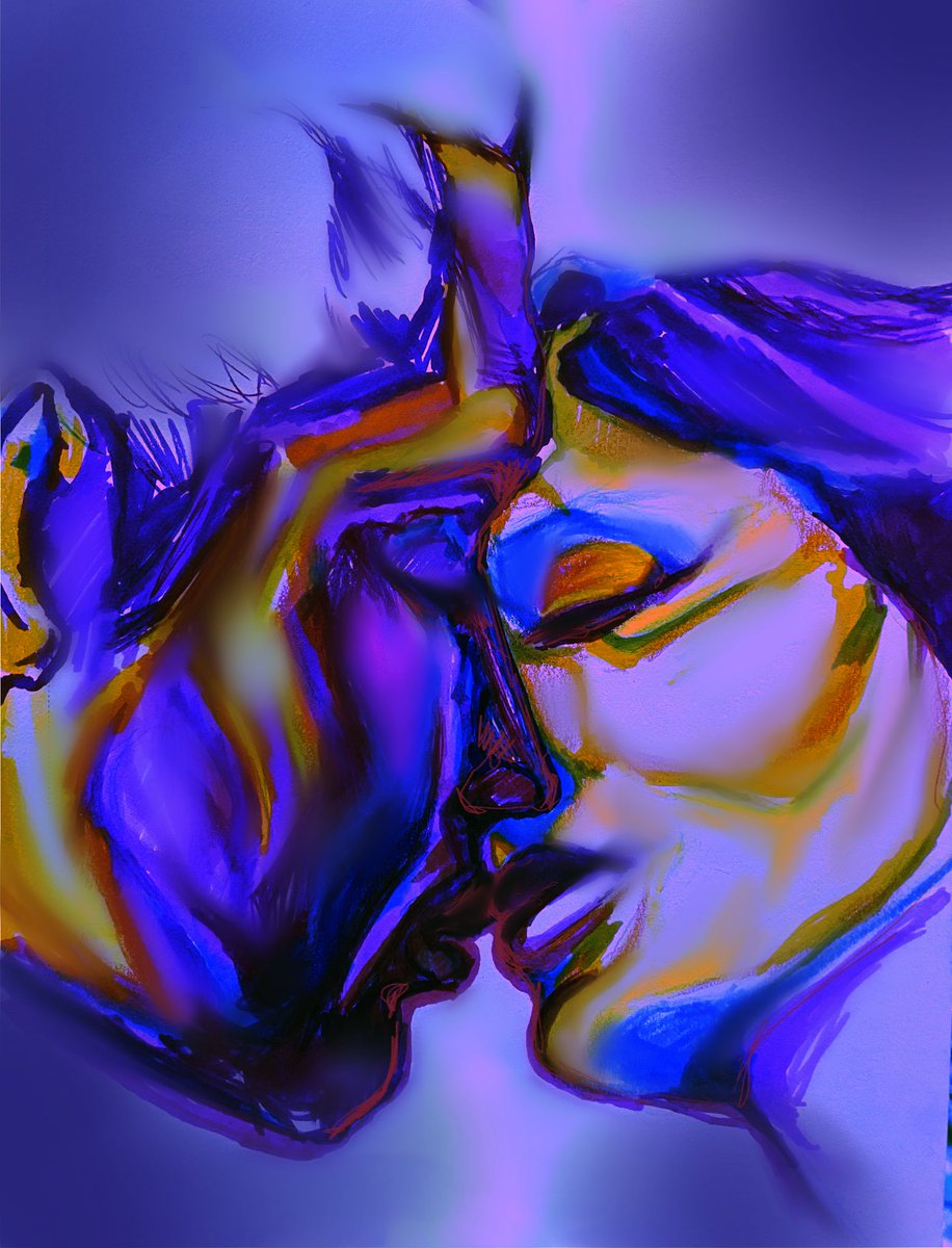 kellyahernart's tweet image. Do we like the original, the colorized, or the edit. #processoverperfection