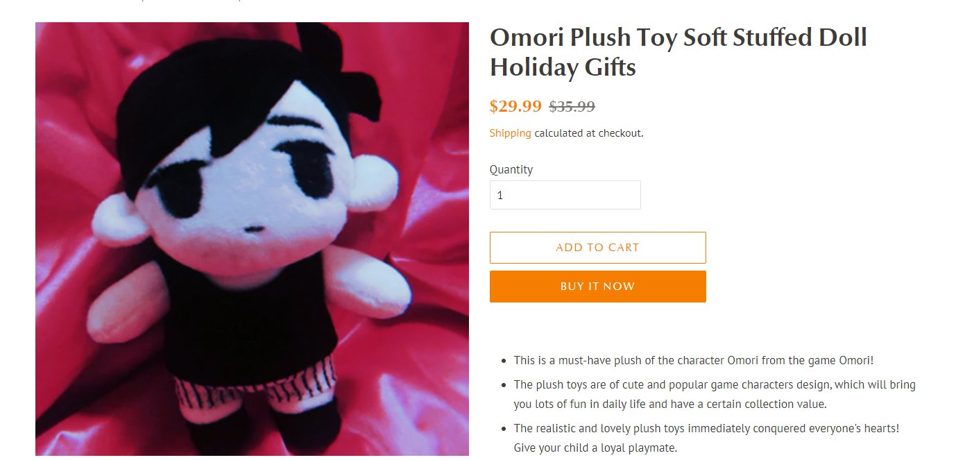 I asked my mom for the official omori plush for Christmas, instead I got  this thing : r/OMORI