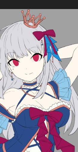 描くの遅すぎて死んじゃう!!!
私頑張って!ねちゃだめ!! 