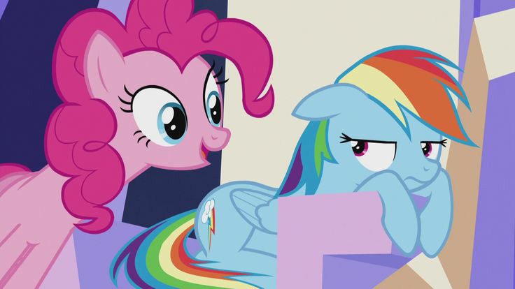 lgbtshipotd's tweet photo. today's lgbt ship of the day is pinkie pie and rainbow dash from my little pony! https://t.co/xDnm13124Z