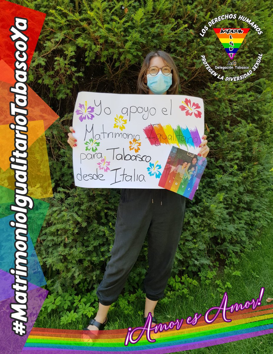 Agenda_LGBTTab's tweet photo. https://t.co/g1wyMcs79W

#MatrimonioIgualitarioTabascoYa
En #Tabasco estamos listos para el reconocimiento del derecho al Matrimonio Igualitario, México y el mundo lo saben. 🏳️‍🌈🏳️‍🌈🏳️‍🌈 https://t.co/LVld4Cn25L