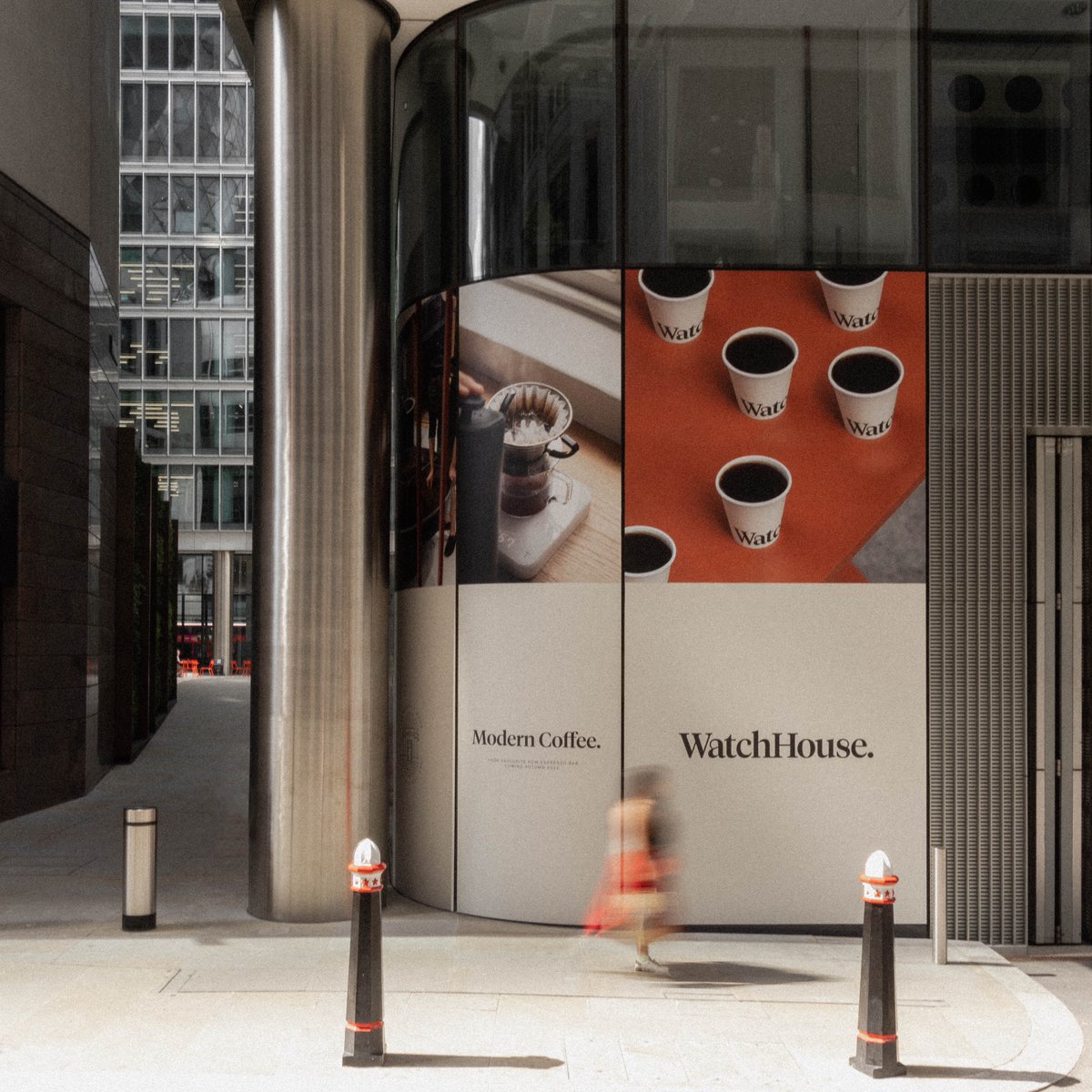 House Eight. The next chapter of Modern Coffee. WatchHouse Bishopsgate. Autumn 2021. More soon.
