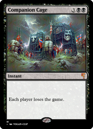 Companion Cage
A throwback!