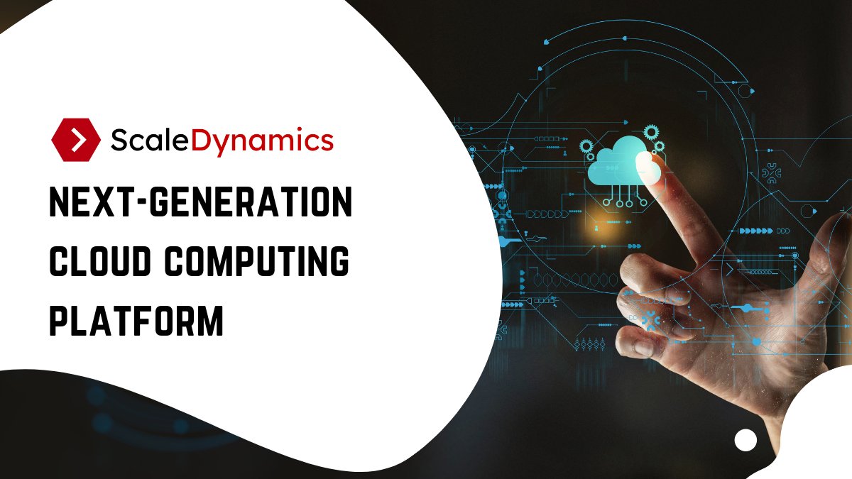 📣Discover the ScaleDynamics Cloud Computing Platform:
✅ Tools that simplify web/app dev
✅ First Multi-cloud store (+400 resources)
✅ Migrate, deploy from cloud to cloud within clicks
Learn more 👉 bit.ly/3xMJ1Ws 
#cloud #cloudcomputing #webdev #webapp #JavaScript