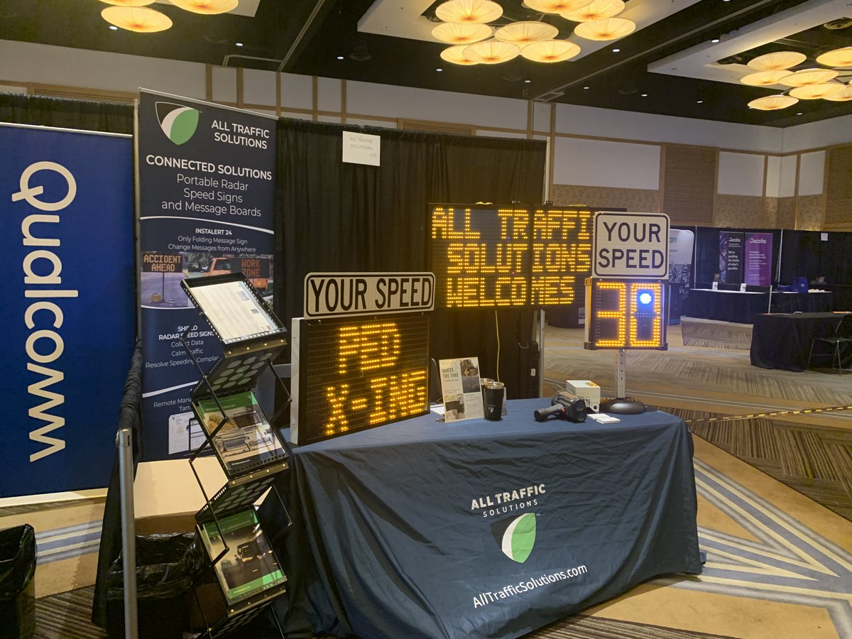alltrafficsol's tweet image. Attending the @ITS_California conference? Want a chance to win a YETI tumbler &amp;amp; $50 gift card? Visit booth #313 to guess how long it takes to mount an InstAlert 24 sign! Return at 11am to watch our rep set up the sign– Whoever guessed closest to the real time will win! #ITSCA2021