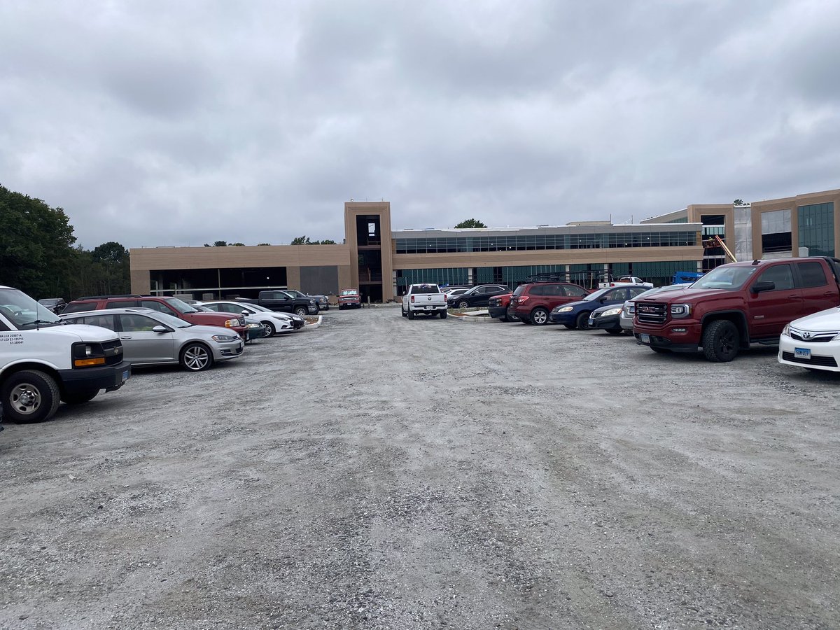 PavingWaters's tweet photo. Prepping for paving at Platt Technical High School! 🏫🚧 #watersworks 

#paving #asphalt #asphaltpaving #ctpaving https://t.co/SsLJ5s83yP
