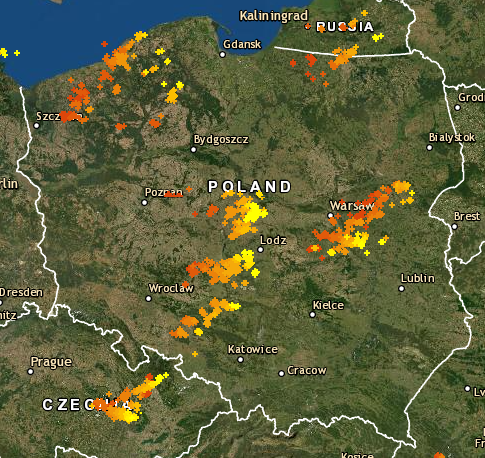 burzowo's tweet photo. Aktualna mapa burzowa.
Bieżące dane jak zawsze na https://t.co/rwAFrgcP2e https://t.co/azdoXWdTRG