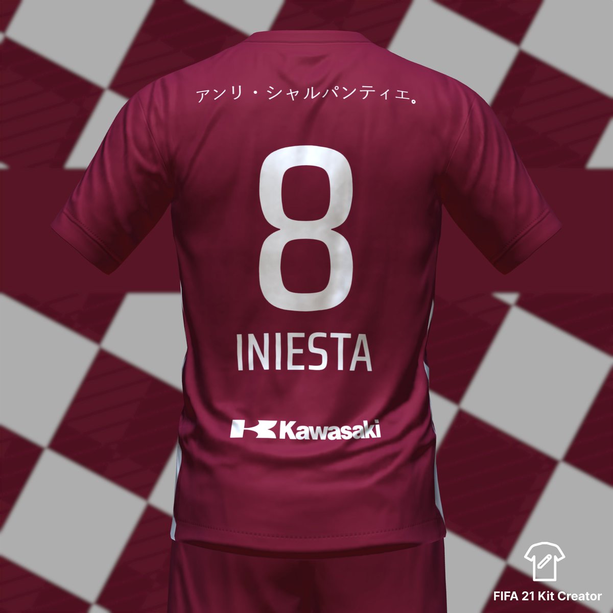 flauschenstein's tweet photo. Concept Kit @visselkobe

Home: Red / White
Away: White / Black

Created on @fifakitcreator 

My Profil: https://t.co/vebu5Dk9iB

#fifa21 #fifa22 #concept #conceptkits #visselkobe https://t.co/eRrhgOJzBE