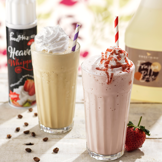 helloSweetbird's tweet image. We've been making @TheVeganSociety approved products since 2006 - and our whole range, apart from a few frappe powders, are vegan approved. These milkshakes are 100% vegan, made with our latest liquid frappe, and strawberry smoothie. #sunsoutfunsout