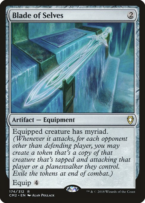 K_Mason64's tweet photo. I've always had a blink deck, so when I tore down Aminatou, Ranar became the next focus.

However, this is more a @EDHRECast-inspired #ChallengeTheStats than musing:

Blade of Selves - 7 decks (.72%)
Primordial Mist - 16 decks (1.64%)
Scroll of Fate - 9 decks (0.93%) https://t.co/58IvkRz7WL