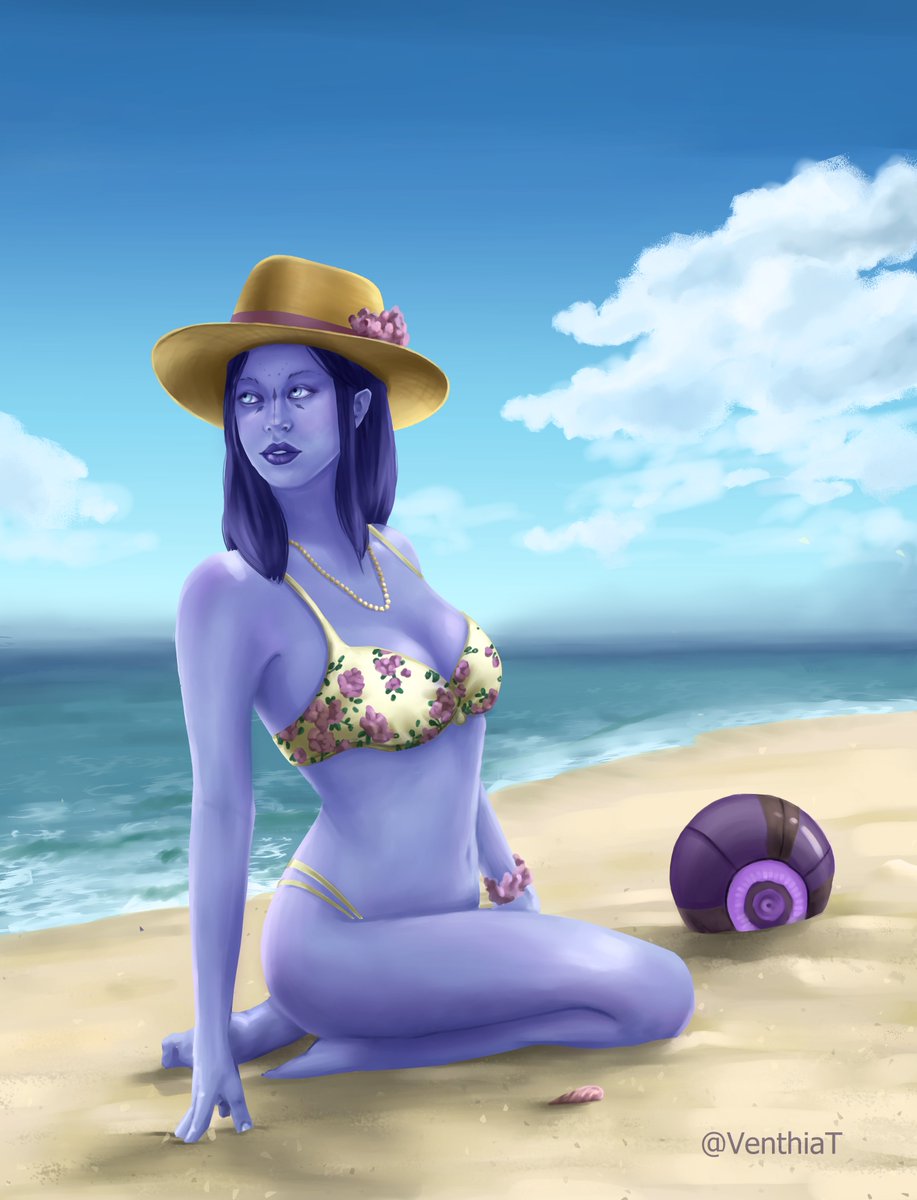 VenthiaT's tweet photo. My submission for #SolarEmbraceVol2
Maryden enjoying the day at the beach! Have been a blast the past days to draw this. Really happe how it turned out! Hope you all like it too!
#Destiny2Art #Destiny2
@Bungie @DestinyTheGame @rDESTNYCREATION
@DestinyComArt @destinygamede https://t.co/GCPUoDRAli