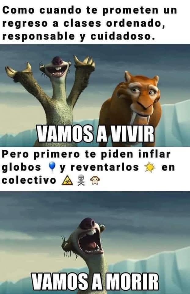 cuemonica's tweet image. Aquí los memes luego de la flamante actividad propuesta por las autoridades educativas ante el regreso a clases presenciales. 🤣 #RegresoAClases #consejotecnicoescolar #noesbroma