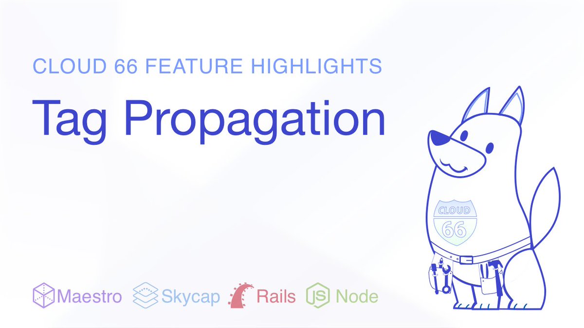 cloud66's tweet photo. 🏷 Feature Highlight: Tag Propagation https://t.co/NY5qn7eilp   
#TagPropagation #ServerTags https://t.co/2730DRwjSM