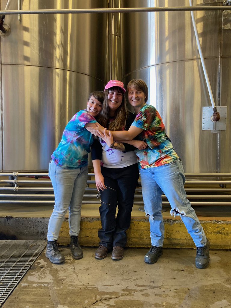 IronHorseBeer's tweet photo. Join Rikki at Pretty Fair Beer tomorrow (Wed 8/11) at 7pm for a tasting of our 2021 @pinkbootsbeer collab brew Basalt In Bloom! #pinkbootssociety #pilotbeer https://t.co/xk5Bygarxb