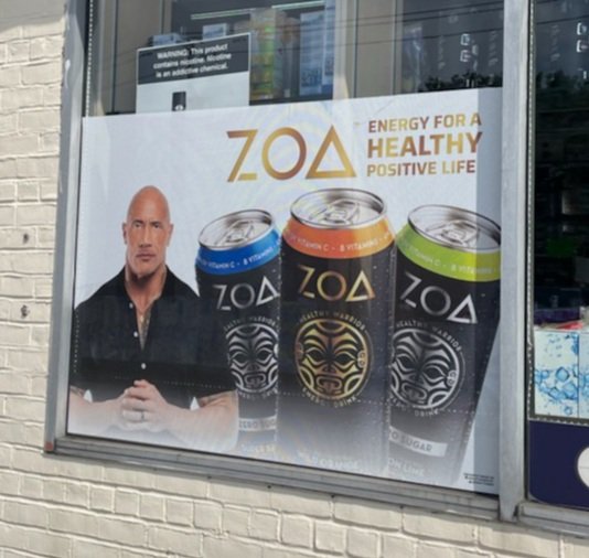 nyk1810's tweet photo. Hey @TheRock the @manhattanbeer team putting up ZOA POS all over Long Island..."can you smell what's cookin" #tuesdaymotivations get Zoa at Harry's Market Bellmore plaza https://t.co/9CCx3gm1Vh