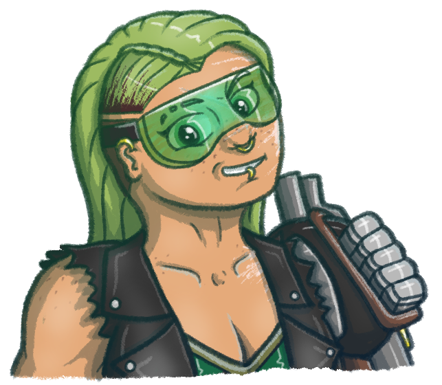 Drecanic's tweet photo. Some more #Gamble #Art, this time a li'l older, and a li'l more self-assured! This is later in her life, around the #SentinelsRPG timeline, and though physically she's showing the scars from #Oblivaeon, mentally she's more at peace with herself than ever before! https://t.co/HlK6yuz5NA