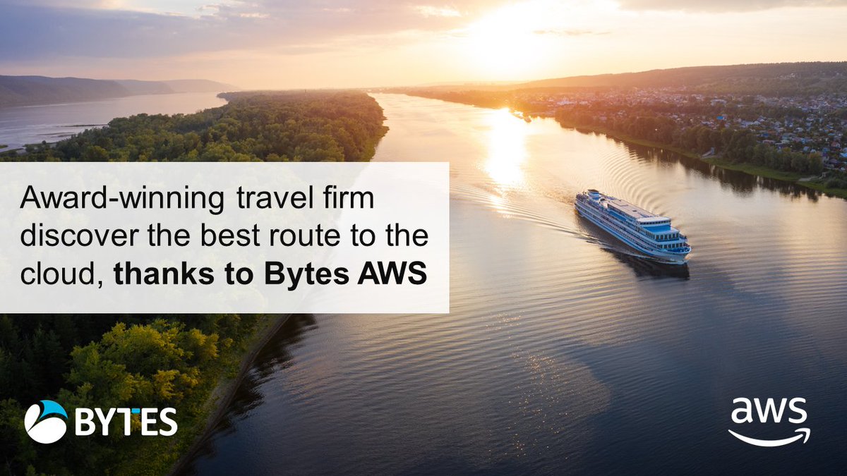Bytes_Software's tweet photo. Our Bytes AWS team helped @RivieraTravelUK migrate to the cloud with confidence.
Find out more in this case study: https://t.co/0Tti5Fij6S
#AWSCertified #Cloudamize #SmarterTogether https://t.co/fTw21ZWGgi