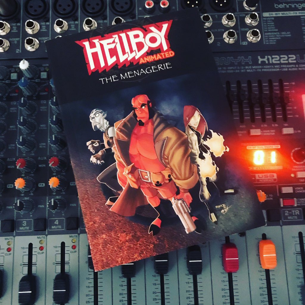 hellboybookclub's tweet photo. New Episode Today! 
https://t.co/3yzqGIo83P 
We discuss “Hellboy Animated: The Menagerie,” on this week’s podcast! LINK IN BIO! #hellboybookclub #podcast #hellboy #mikemignola #hellboyanimated #ricklacy #michellemadsen #fabiolaguna #jasonhall  #natepiekos https://t.co/ARmAWl1gha