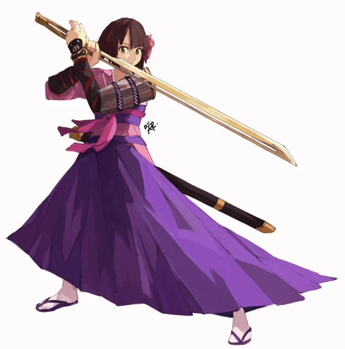 Himeko commission for @OsirisOda. Thank you so much for the support! 