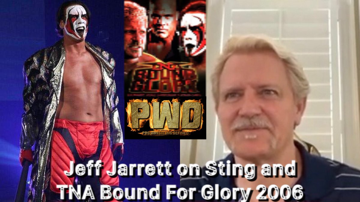 In this clip from my interview with @RealJeffJarrett he talks about working with @Sting and their match at TNA Bound for Glory 2006 youtu.be/seXDV2mUkKk

Full interview available here youtu.be/oenCU4hOF2c

#ProWrestlingDefined #JeffJarrett #JeffJarrettMyWorld #Sting