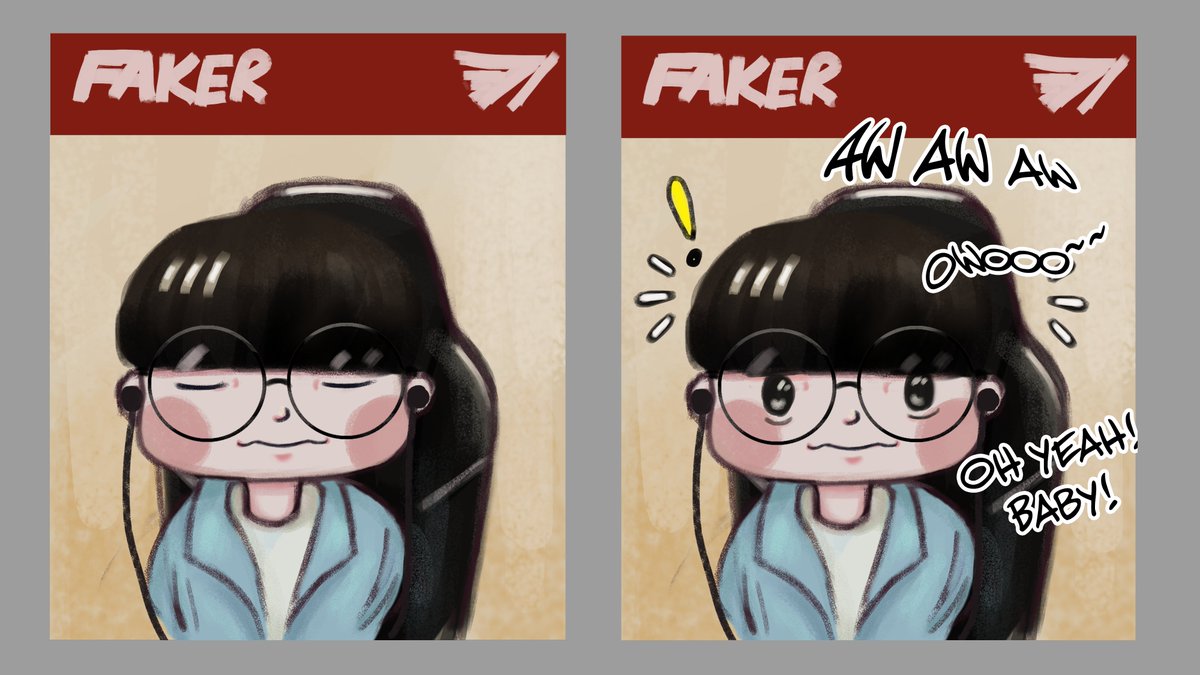 KuroyukiRyo0510's tweet photo. What if P.2 ft guess who🤭#fanart #Faker #Tedker https://t.co/OORoAmGzKR