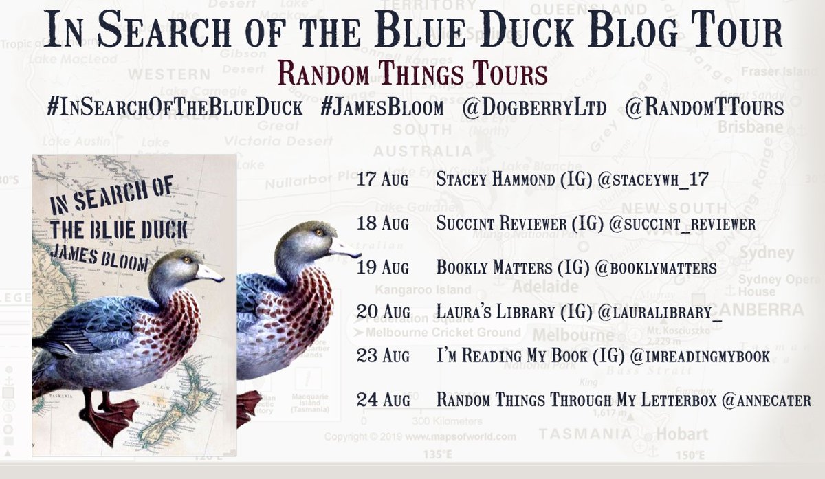 RandomTTours's tweet photo. Delighted to work with @DogberryLtd on the #RandomThingsTours Blog Tour for #InSearchOfTheBlueDuck by #JamesBloom
Begins 17 August 🦆

@BooklyMatters 
Stacey Hammond - IG
Succint Reviewer - IG 
Laura's Library - IG
I'm Reading My Book - IG 
@annecater https://t.co/ropB6G7kJu