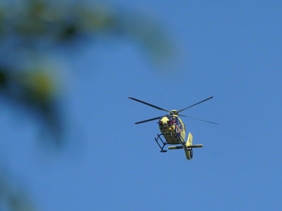 Melding traumahelikopter Onderweg Rotterdam