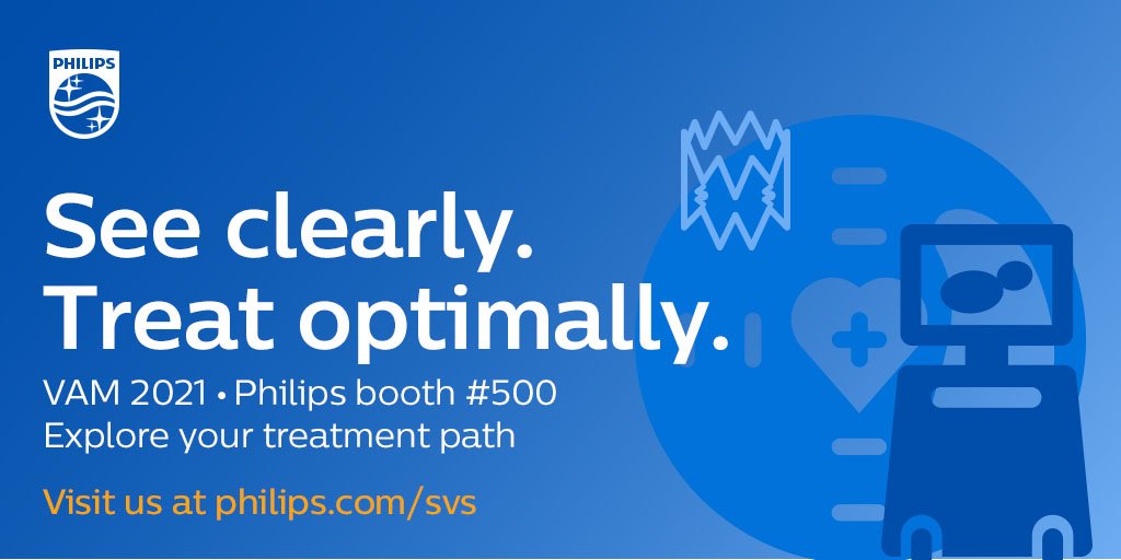 Save the date! Join Philips at SVS VAM21 to explore a complete range of solutions that could help you perform a variety of peripheral procedures. to.philips/6018yl55a