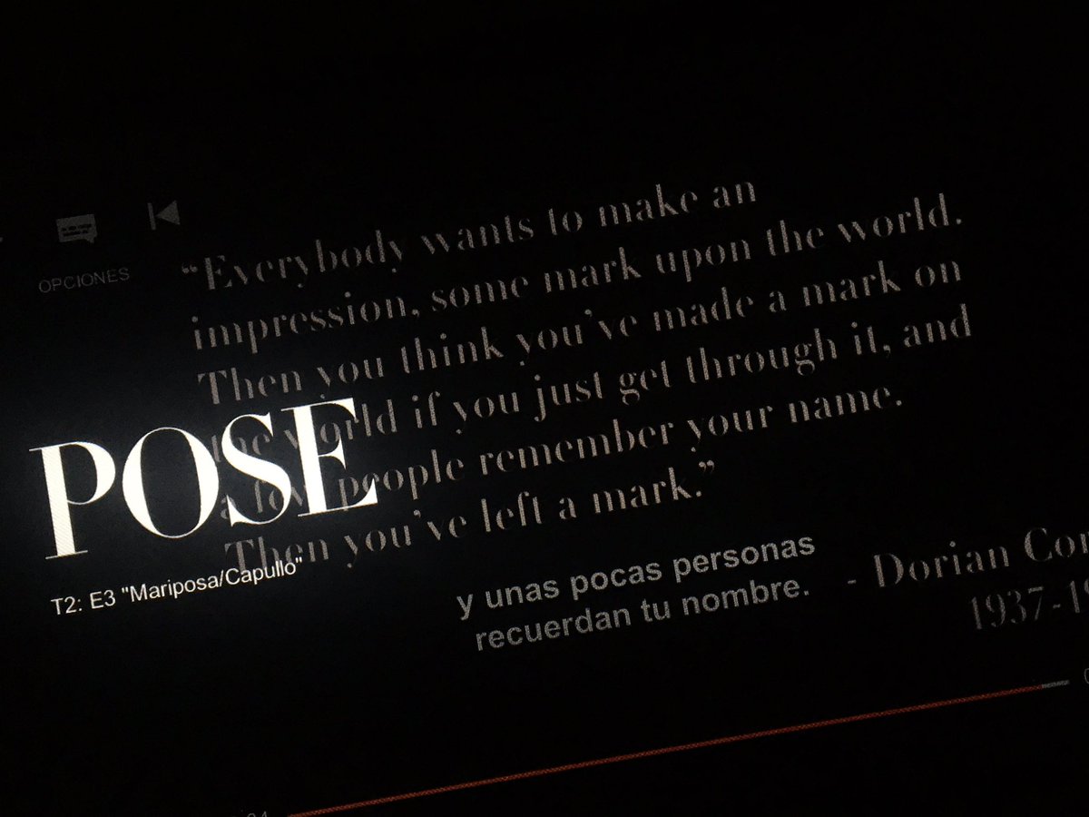 juatmanmenorca1's tweet photo. ✨Todos quieren dejar su marca, su huella en el mundo.
Pero has dejado huella si has logrado salir adelante y unas pocas personas recuerdan tu nombre.✨
~ Dorian Corey ~
(1937-1993)
#POSE #Netflix #DorianCorey https://t.co/bgAKsqPjCp