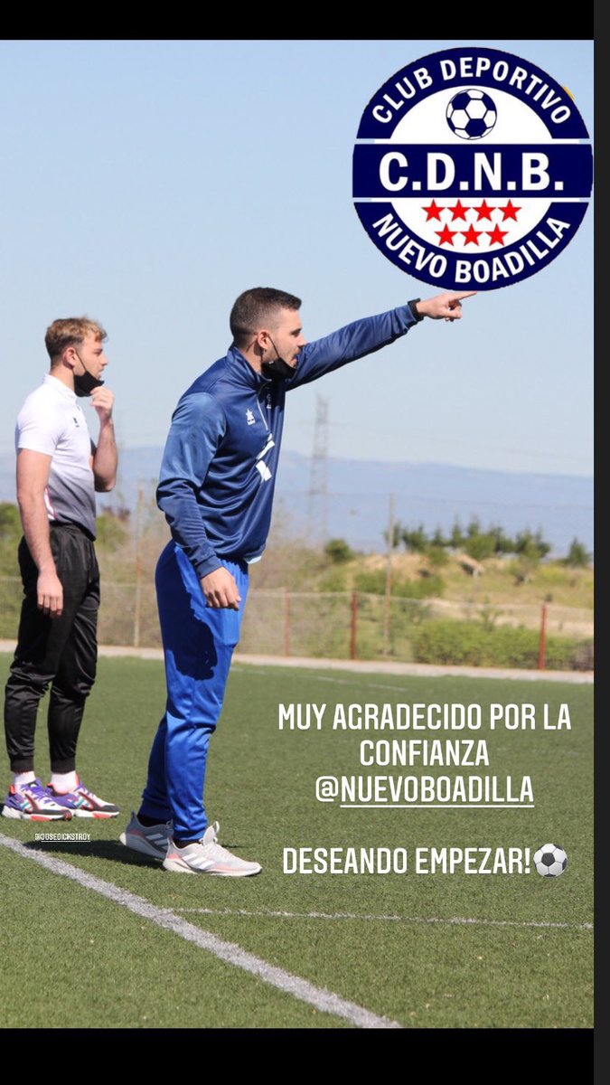 JesusSia's tweet photo. Muy agradecido por la confianza @NuevoBoadilla deseando empezar!⚽️ https://t.co/8qtul9DBEy