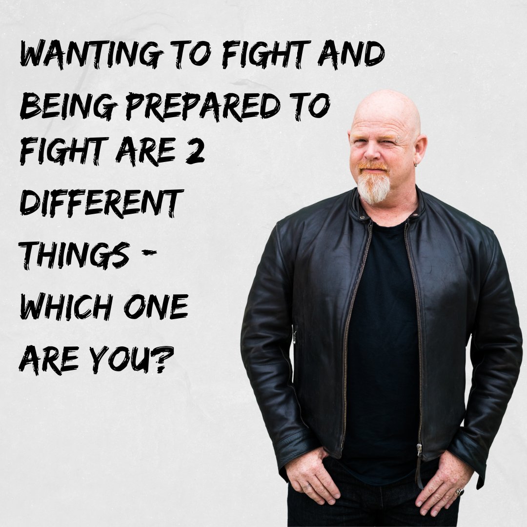 SteveDSims's tweet photo. Wanting to fight and being prepared to fight are 2 different things - which one are you?

#stevedsims #simsdistillery #speaker #podcast #entrepreneur #coach #business #branding https://t.co/PR6tSu7Vr3