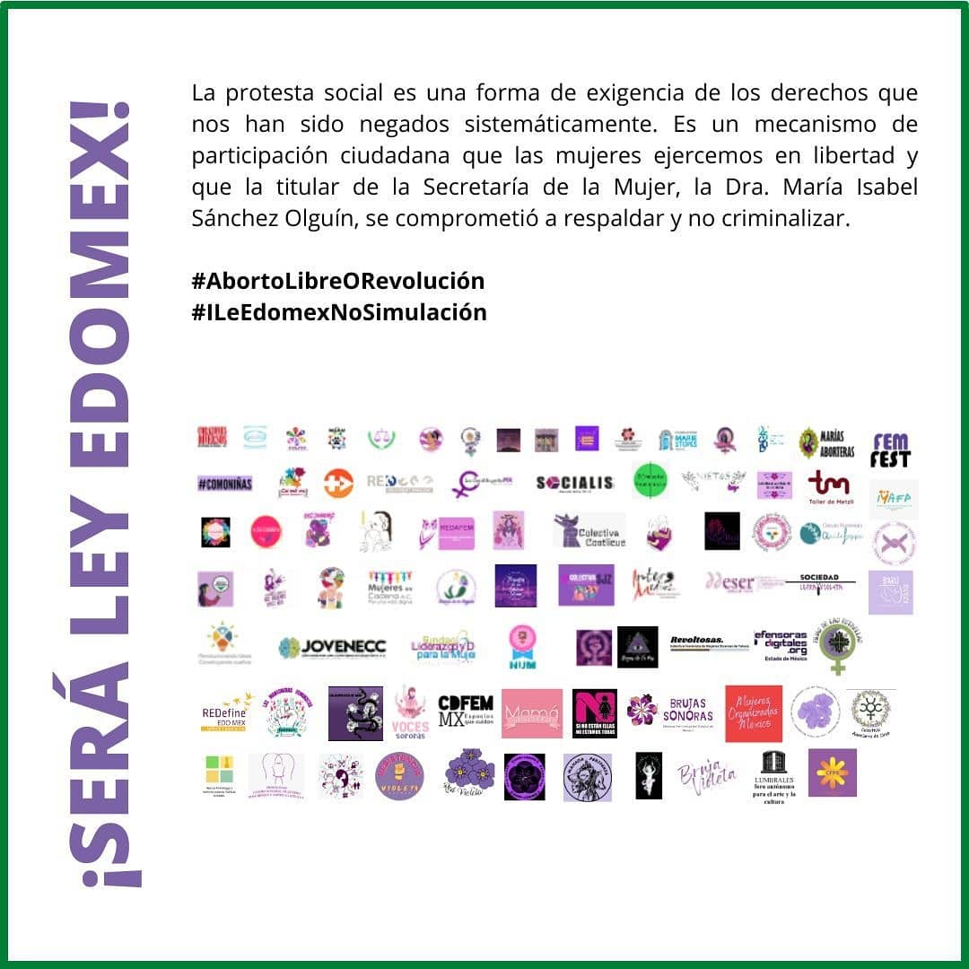 ProequidadAC's tweet photo. ✍️ Pronunciamiento de mujeres y colectivas feministas 🔥🟢 https://t.co/yQe5DSiIZp