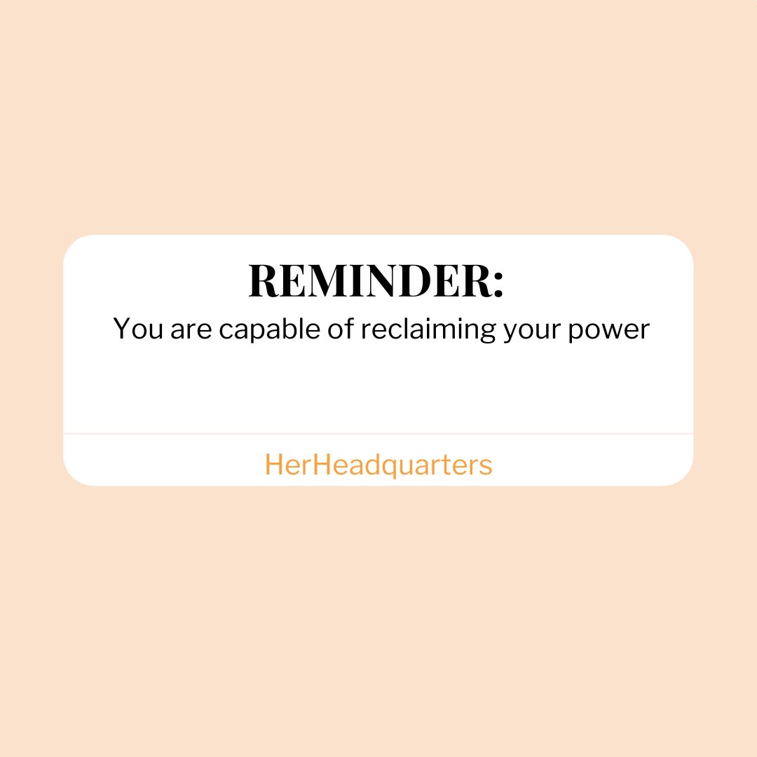 Those hard experiences can really break you down, taking your confidence, strength, motivation, or even your Here's a reminder that you don't have to let it break you, you can reclaim your power, your life, your business.