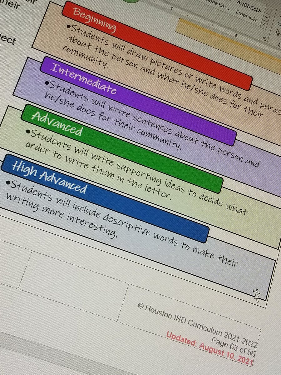 RaquelMoral3's tweet photo. @TeamHISD @HISDMultiPrgms @A180_HISD Consider the needs of all your learners when you plan and deliver your lessons. Check the @HISD_ElemRLACur ESL UPGs for ideas on how the support the needs of your ELs #RLAReaderLeaders @mtgarcia2010 https://t.co/2H4JuJBjGO