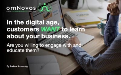 omNovos_Global's tweet image. Hungry for information? Your customers sure are. Are you offering them the information they want? Better yet, are you creating an experience while you educate them?
bit.ly/3clXrEW  #customerexperience #personalization #personalizationtech #customerengagement