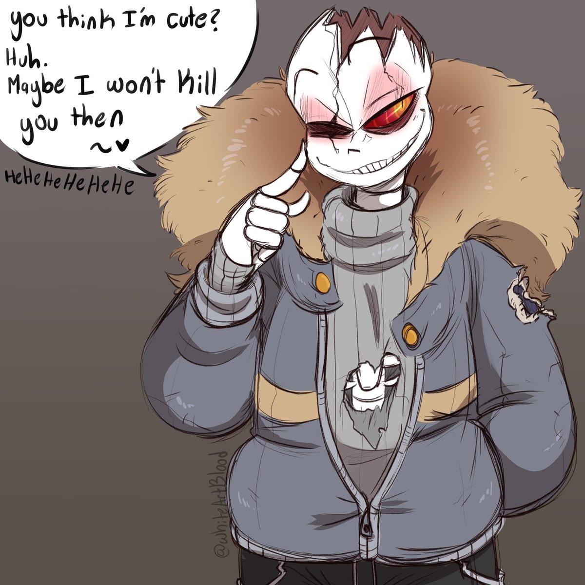 Undertale Reacts To Horror Sans Fight