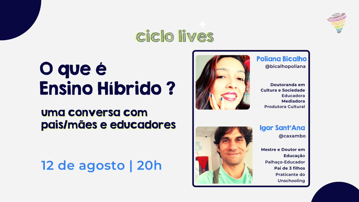 cicloramaah's tweet photo. Por que será que o mundo da educação, as escolas, as relações não acompanharam essas transformações?
.
CICLO LIVE
➡️ 12 de Agosto | 20h
➡️ https://t.co/yWWVvQofM4
.
Ativa o sininho!🔔
.
#12SetPeloImpeachment https://t.co/uyoxKvhVl8