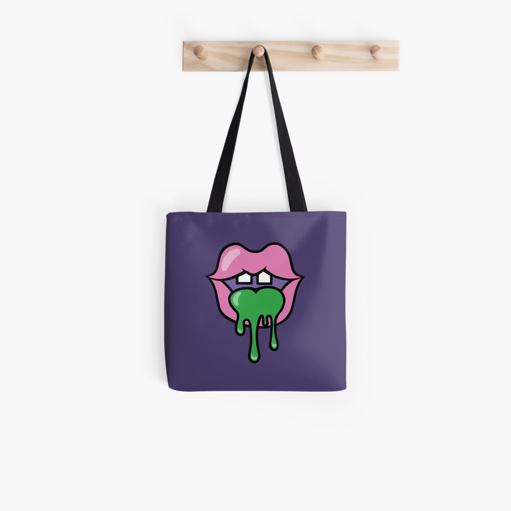 LarissaDarrah's tweet image. 'Parted pink lips make way for a tongue dripping with green slime on a purple backdrop and buck teeth with a gap.'
Link in bio, or visit redbubble.com/.../works/8404…...
#slime #toothgap #mouth #larissadarrahart #teeth #creepy #strange #drip #dripping #lips #weird #redbubble