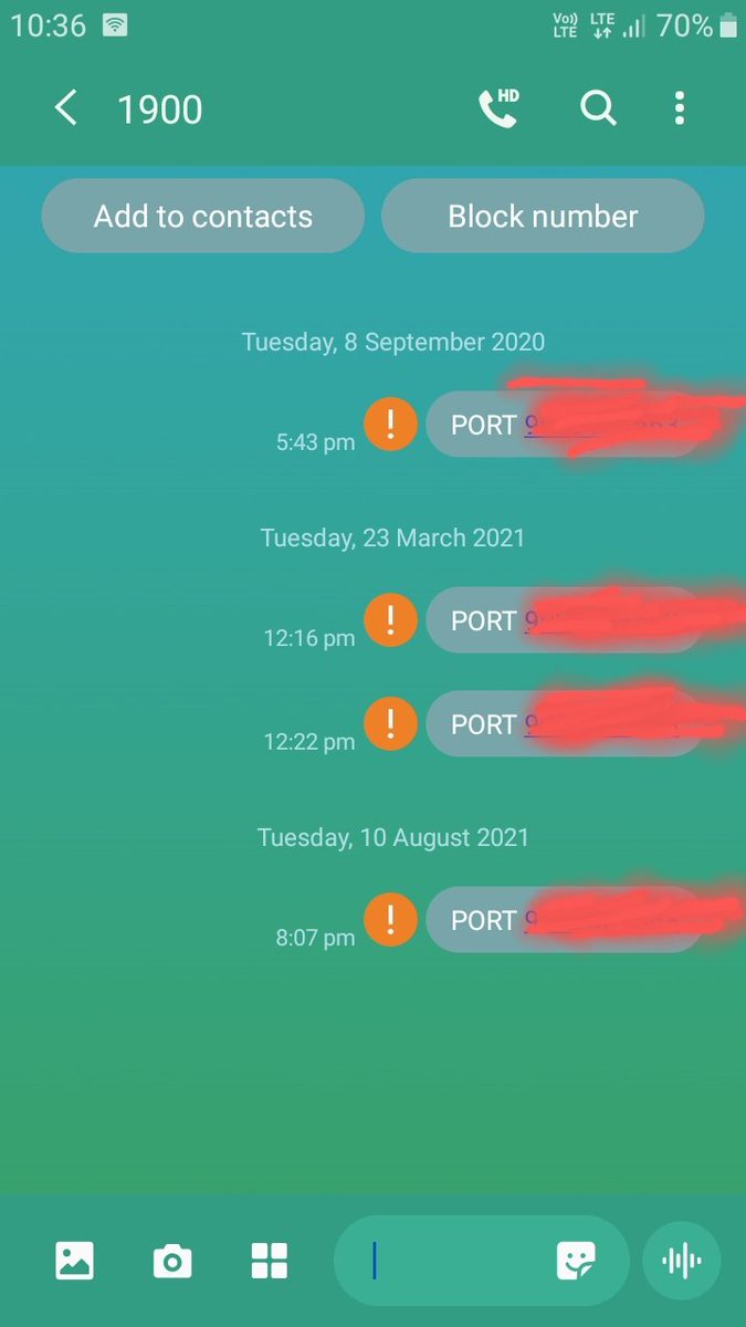Santoshreddy663's tweet photo. @TRAI I am unable to send messages ONLY to 1900 to get portability code, is there any suspicious thing from Jio network. https://t.co/8UJH6OGOCi